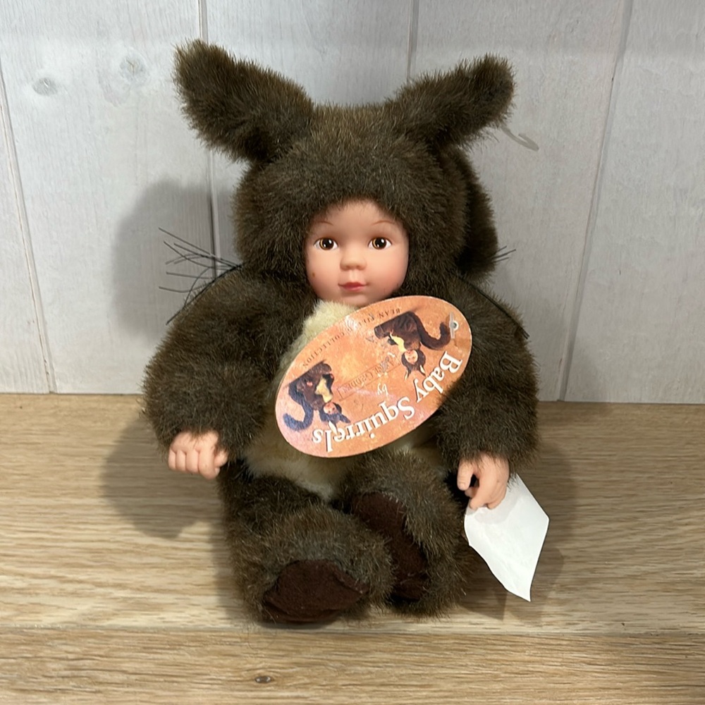 Anne Geddes Baby Squirrel Doll